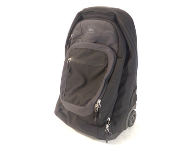 REI Co-Op 20'' Carry-On Baggage Roller Handle Suitcase Duffel Backpack Black
