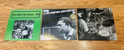 John Coltrane A Love Supreme Both Directions Chick Webb Vinyl Record 1995 Lot 3