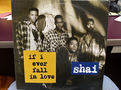 Shai IF I EVER FALL IN LOVE 12" 1992 GASOLINE ALLEY 54546 R&B PROMO