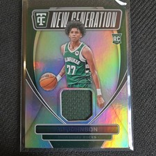 2024-25 Panini Totally Certified - New Generation AJ Johnson #NGJ-AJJ (MEM, RC)