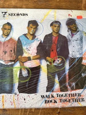 7 Seconds　Walk Together, Rock　レコード　再発　LP 7 SECONDS WALK TOGETHER ROCK TOGETHER LP VINYL EXCELLENT CONDITION