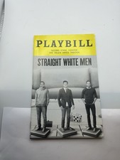 STRAIGHT WHITE MEN, PROGRAM, AUGUST 2018, HELEN HAYES THEATRE