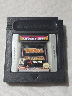 Gameboy Color Midway Greatest Arcade Hits Moon Patrol Spy Hunter Tested ...