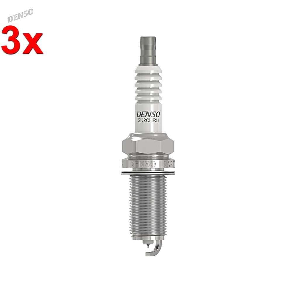 DENSO 3x Spark Plug For DAIHATSU LEXUS Gs SUBARU 1.0-5.7L 2004-2018 90919-01191