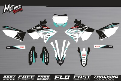 Graphics Kit POLISPORT RESTYLE for Suzuki RM 250 2001-2005 2006 2007 2008 Decals
