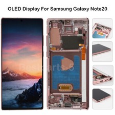 For Samsung Galaxy Note 20 4G N980 5G N981 OLED Display Screen Assembly Bronze