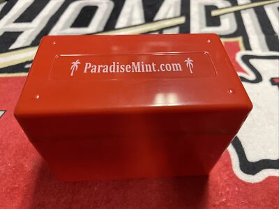 Paradise Mint 10 Slot Coin Storage Box