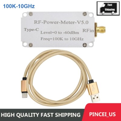 RF-Power-Meter-V5.0 100K To 10GHz RF Power Meter High-Speed Acquisition Type SZ