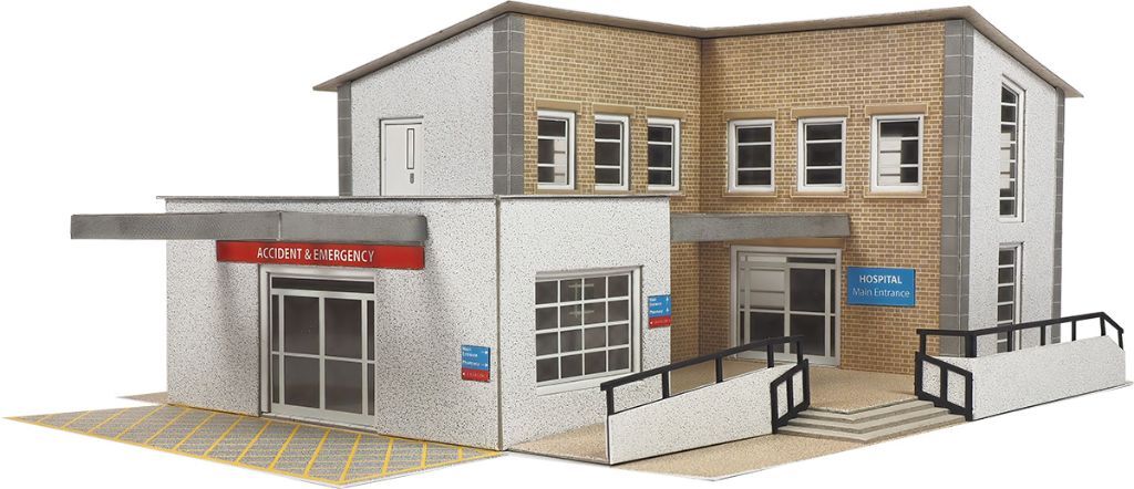 Metcalfe PO362 Municiple Building Card Kit OO/HO Gauge