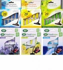 Vacuum Scented Air Freshners 20pk Hoover Dust Bags Filters Cleaner Freshener Vac