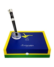 RARE! MONTEGRAPPA PELE P-10 LIMITED EDITION 640/1940 FOUNTAIN PEN BROAD NIB