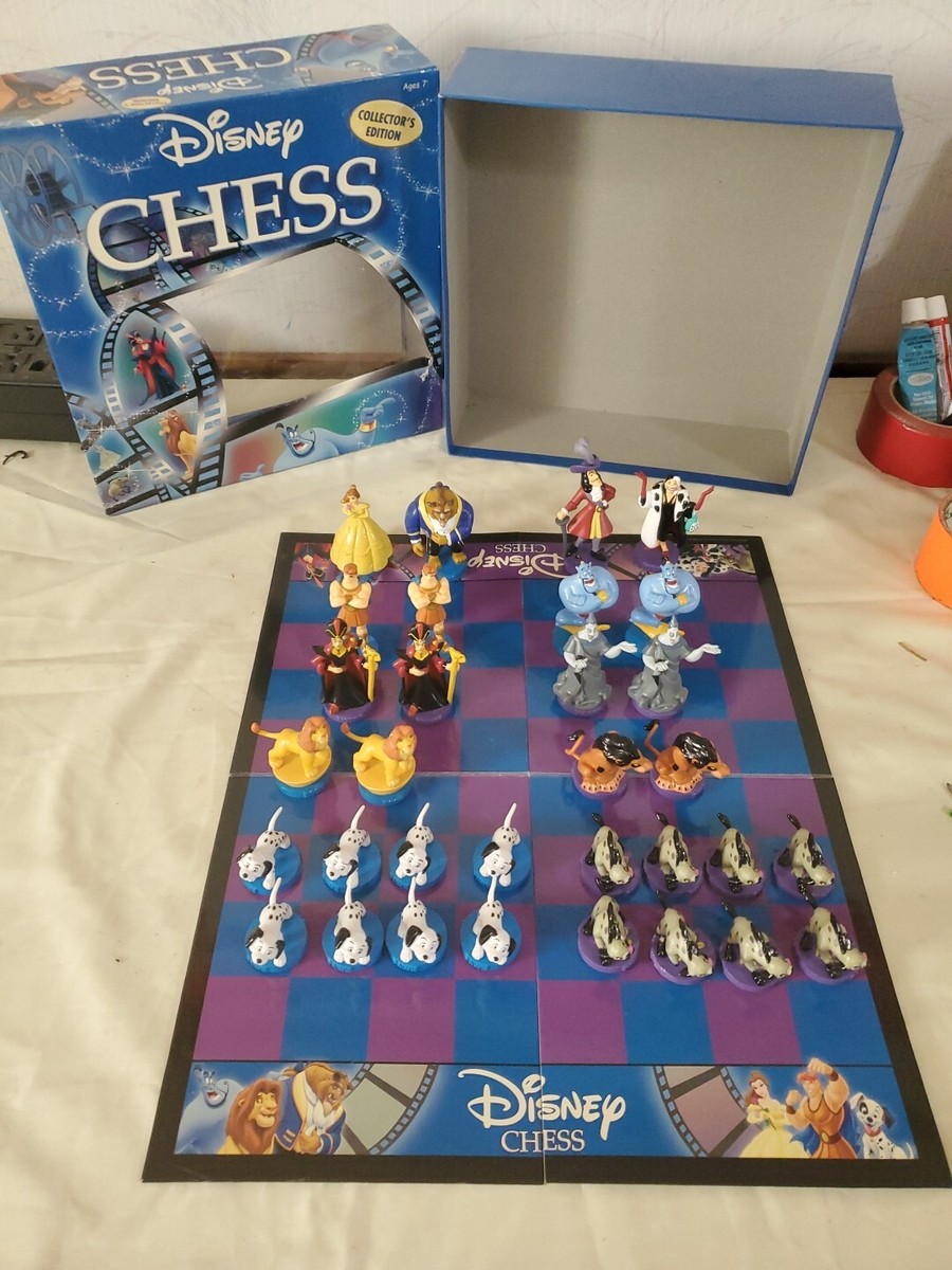 Disney CHESS Collector's Edition Hero vs Villains Beauty Beast