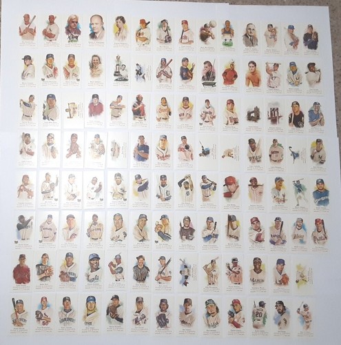 107 Set 2007 Allen & Ginter Mini Nodups mit Ken Griffey Jr. Albert Pujols Cabrera