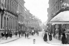 Bul-19 Street Scene, Chestergate, Macclesfield, Cheshire, c1911. Photo