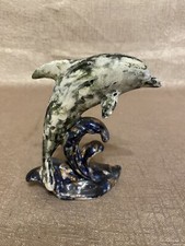 Rare Striking Elite Pottery Dolphin