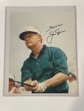 JACK NICKLAUS SIGNED 8x10 Color Photo Autograph Type 1