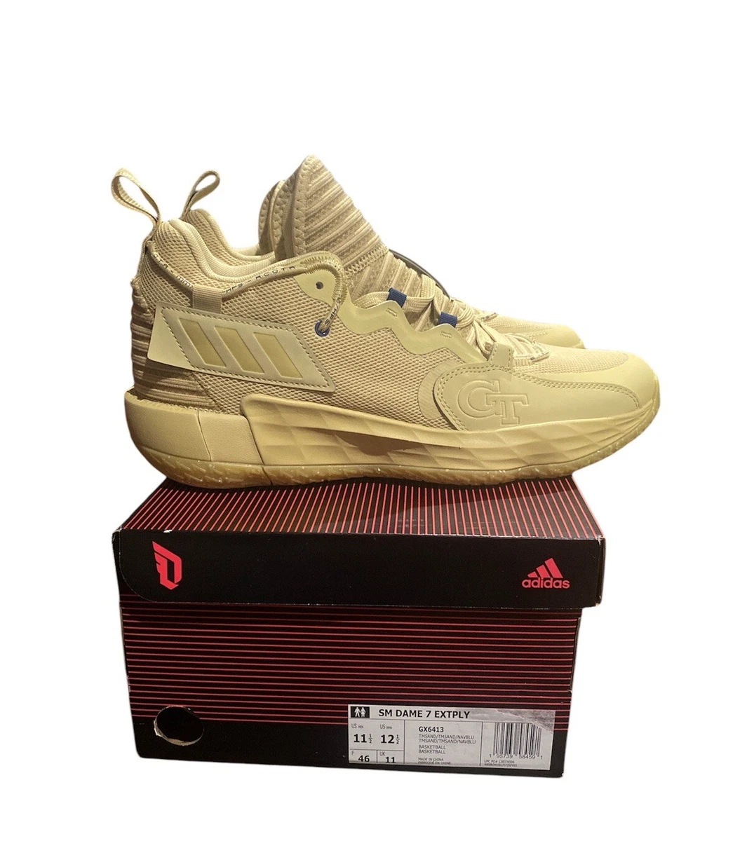 Adidas Dame 7 EXTPLY Team Sand for sale | eBay