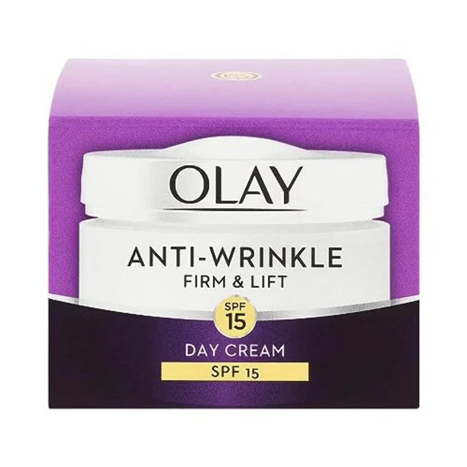 Olay Anti-Wrinkle Firm & Lift SPF 15 Day Cream, Anti-ageing Moisturiser, 50ml - Image 2 of 4
