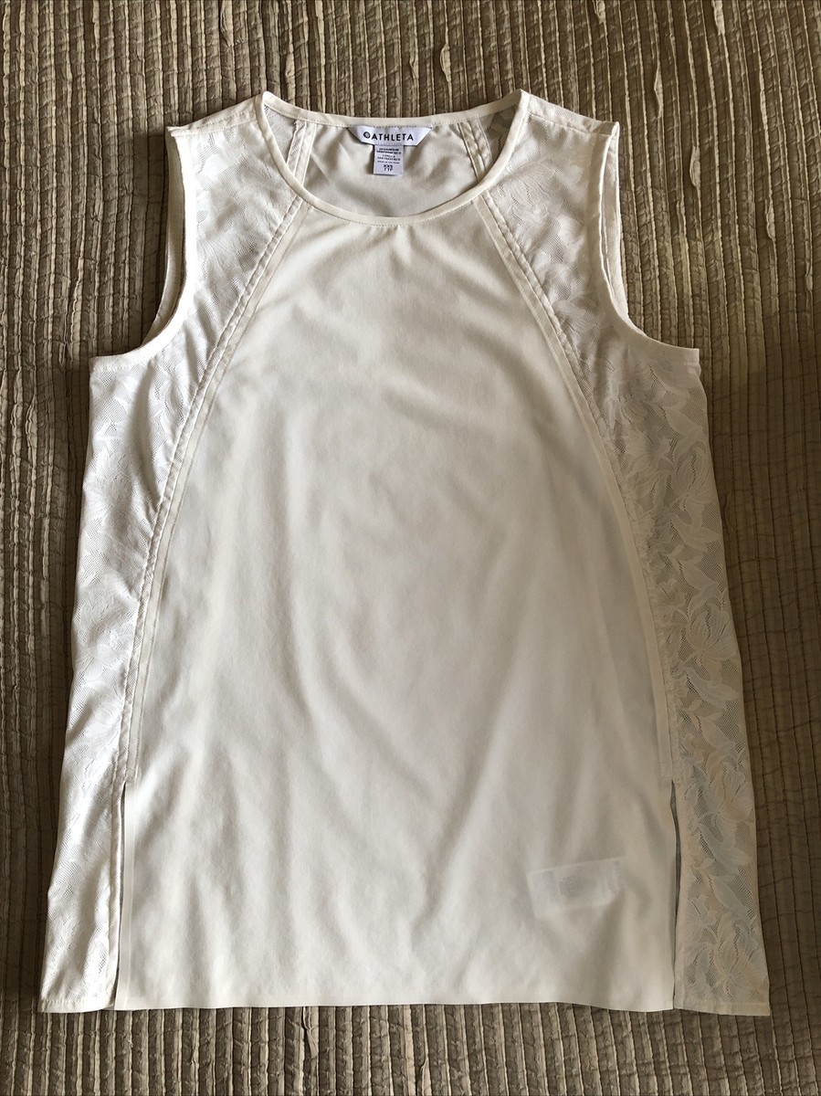 ヴェルディ×ATHLETA ATHLETA 986557 Cream Zephyr Lace touch stretchy UPF