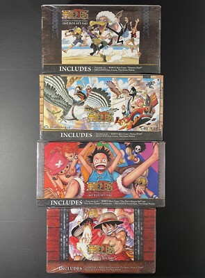 One Piece Manga Box Sets 1-4 English New Sealed US Authentic Viz