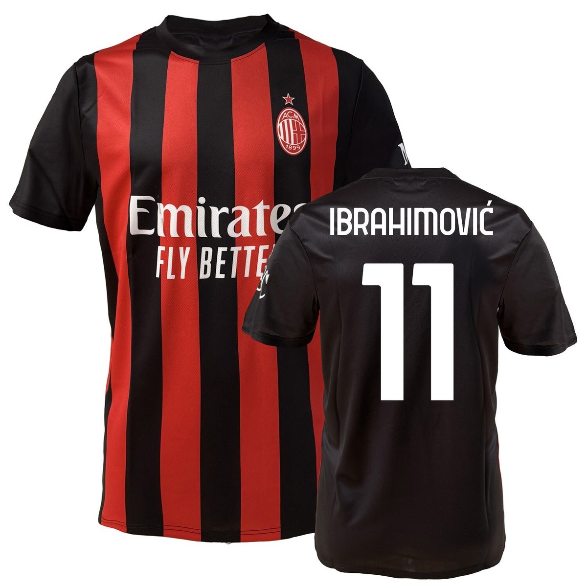 AC Milan Ibrahimovic 11 ユニフォーム Zlatan Ibrahimovic #11 AC Milan 2022-23 White Away Jersey