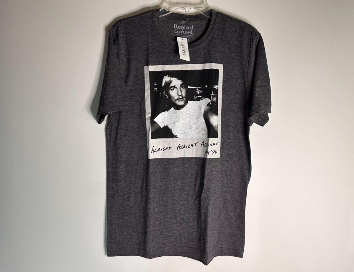 Dazed and Confused Matthew McConaughey Graphic Tee Shirt Men Size