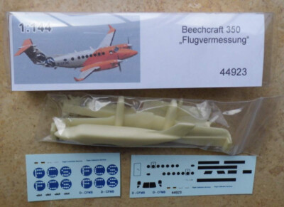 Flugzeug: Beechcraft 350  Flugvermessung   - 1:144  bs-design