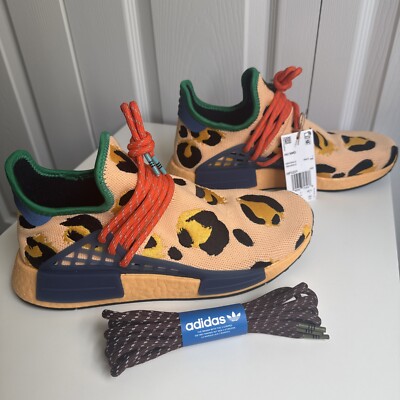 Adidas NMD HU Pharrell Animal Print Leopard Print Mens Size 7.5 | eBay