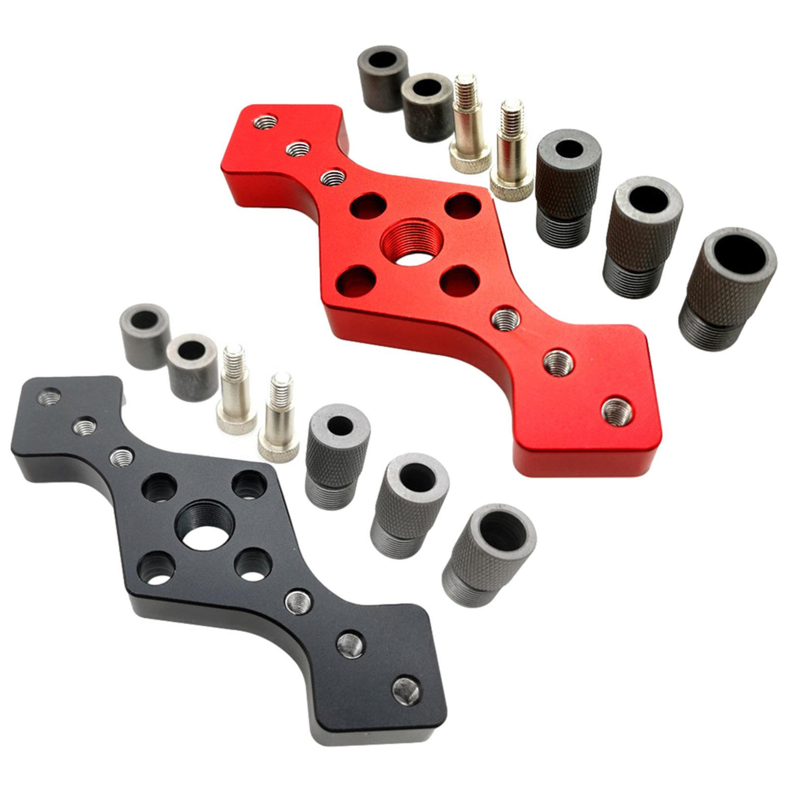 Woodworking Punch Locator Straight Hole Opener Drill Guide Tools Aluminum Alloy
