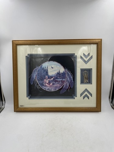 Laverne Elliott Signed and Numbered THE DREAM CATCHER Print Framed