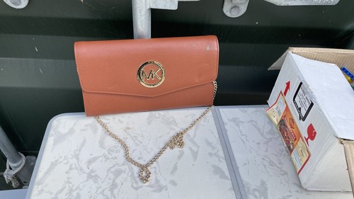 MK Leather Chain Cross Body Bag - Picture 8 of 8