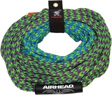Tow rope, 1-4 rider rope for towed tubes, 9/16".