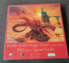 battle of the magic hour jigsaw puzzle 500 pieces sealed excellent condition