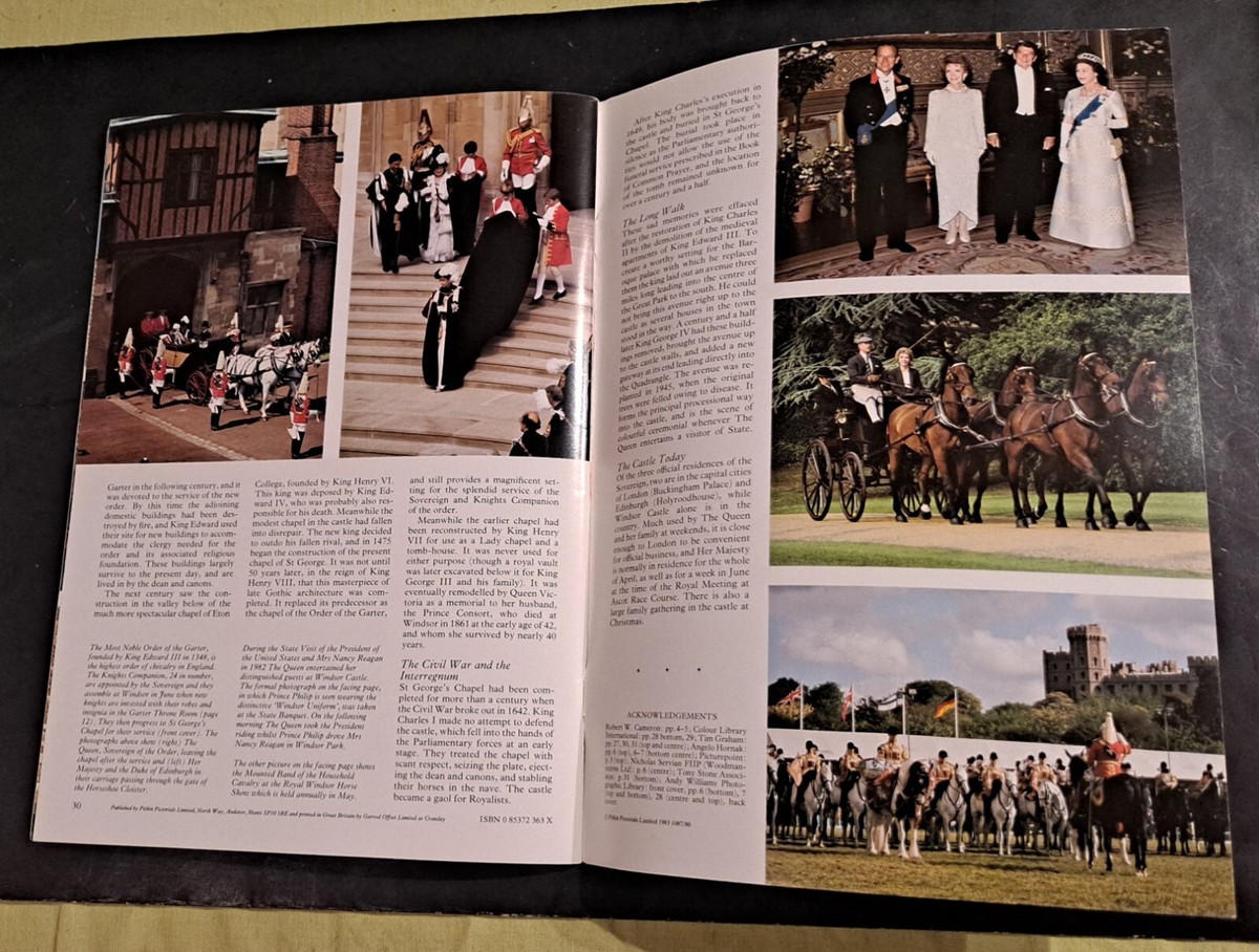 WINDSOR CASTLE by:ROBIN MACKWORTH-YOUNG-VISITOR'S GUIDE 1983 WINDSOR CASTLE by:ROBIN MACKWORTH-YOUNG-VISITOR'S GUIDE 1983