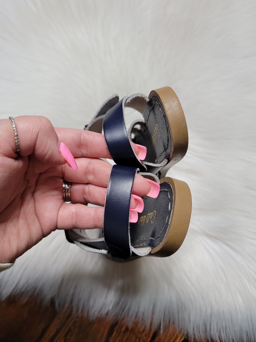 【新品】NAVY size12 ソルトウォーター saltwater Salt Water Sandals Original Navy Blue Kids / Girls Size 12