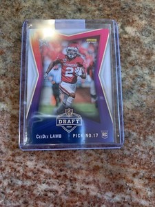 2020 Panini Instant NFL Draft Night RC CEEDEE LAMB COWBOYS ROOKIE (Oklahoma)