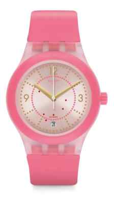 SWATCH SISTEM CALI Women  ULTRA Wristwatch - SUTP401 - Pink - NWT LAST ONE LEFT