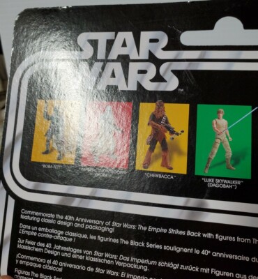 Star Wars The Black Series – Luke Skywalker Dagobah, Figurine 15 Cm, 40e Anniversaire Empire Contre-attaque, 2 Accessoires