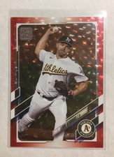 2021 Topps Liam Hendricks #80 Icy Red Foil 11/199