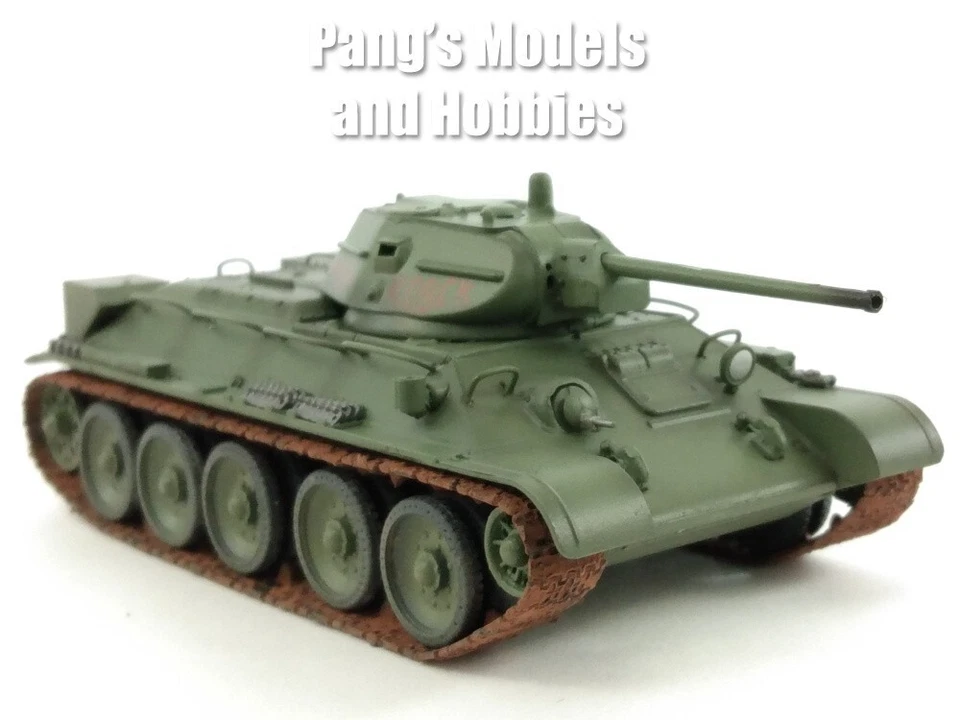 T-34 T-34/76 Russian Main Battle Tank 1942 - Green - 1/72 Scale Plastic Model - Image 2 of 4