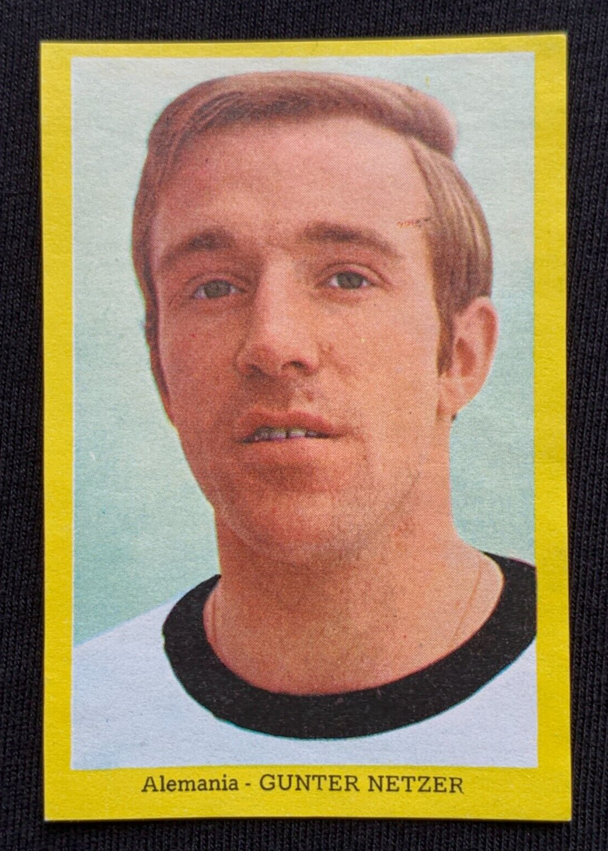 1970 Mexico World Cup FIFA Cromo #025 GUNTER NETZER Germany | eBay