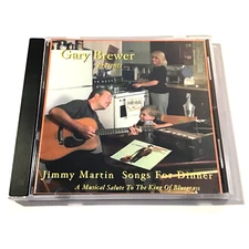 Gary Brewer Presents Jimmy Martin Songs For Dinner CD 1999 Rare HTF
