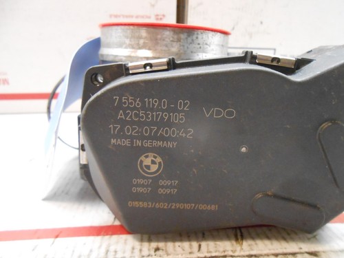 07-13 bmw 745i throttle body 7556119 OE0266 - Picture 3 of 4