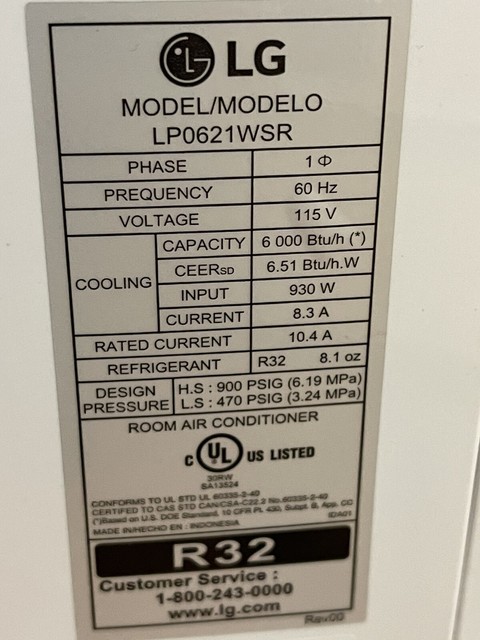 LG 10 000 BTU Portable Air Conditioner 
