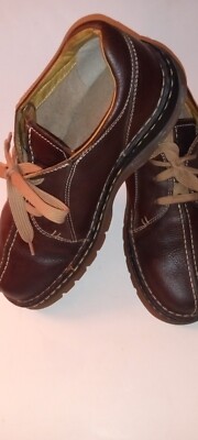  Doc Martens Mens US 10  Brown #11232 Ripley Split Toe 3 Eyelet Oxford Shoes 