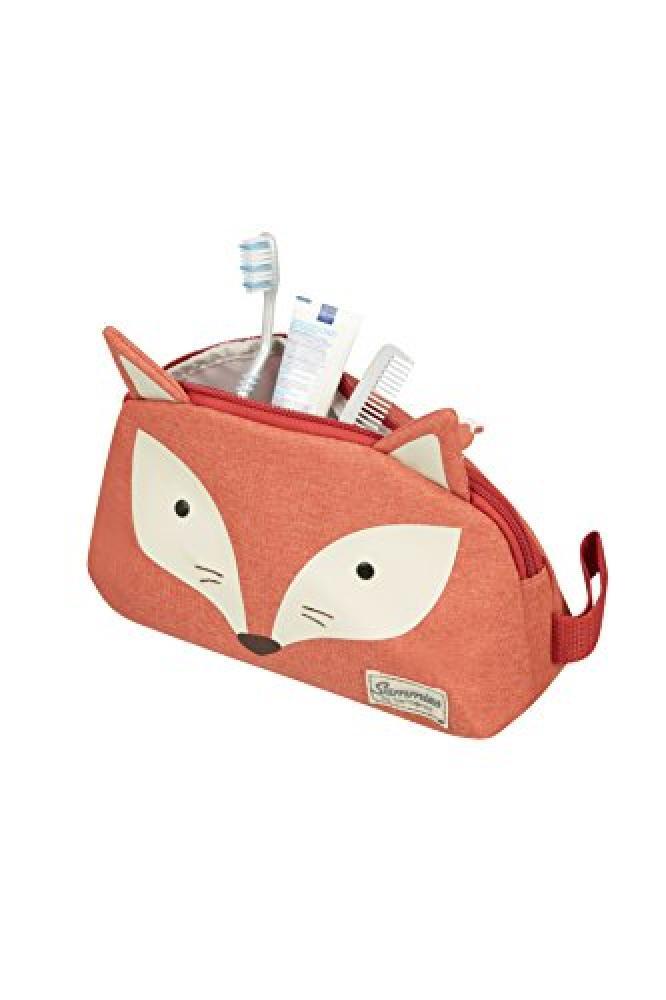 (TG. 22 cm) Samsonite Happy Sammies Necessaire, 21.5 cm, 2 L, Arancione (Fox Wil