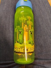 Minecraft Sip Water Bottle Carry Loop Designs Zak Sip Bottles 20 oz Ocelot Green