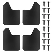 4PCS Black Universal Splash Guards Mud Flaps for Toyota Car Pickup SUV