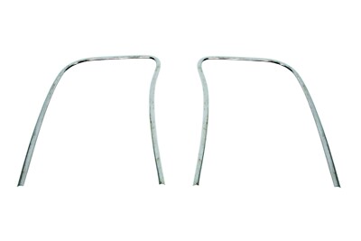 JAGUAR XK120 XK140 WINDSCHUTZSCHEIBE CHROM FINISHER PAAR LINKS UND RECHTS BD7961/62