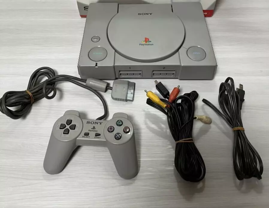 Official Sony PlayStation 1 PS1 Console Complete w Controller